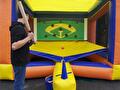 Opblaasbaar T-ball honkbalspel met knuppel