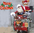 Kerst Mixie Mini Band, rijdende orkestwagen
