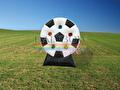 Opblaasbare soccergame met landenvlaggen