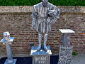Graaf van Horne, levend standbeeld