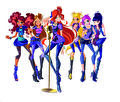 Feeën van Winx Club, tv-karakters