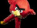 Mascotte de boze vogel
