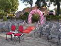 Ballonnenboog in feestelijke kleuren