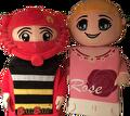 Tobee en Rose van BanBao, tv-karakters