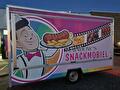Rainbow snackmobiel, foodkraam op locatie